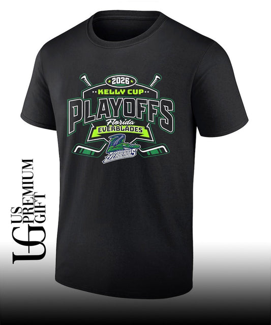 Florida Everblades ECHL 2026 Kelly Cup Playoffs Hockey Official Team shirt