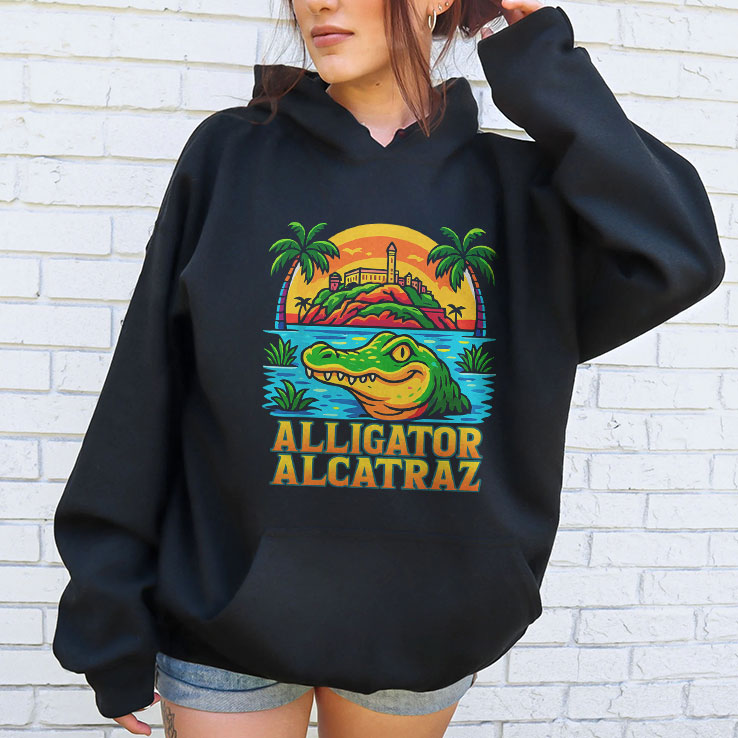 Florida Everglades Alligator Alcatraz Tee