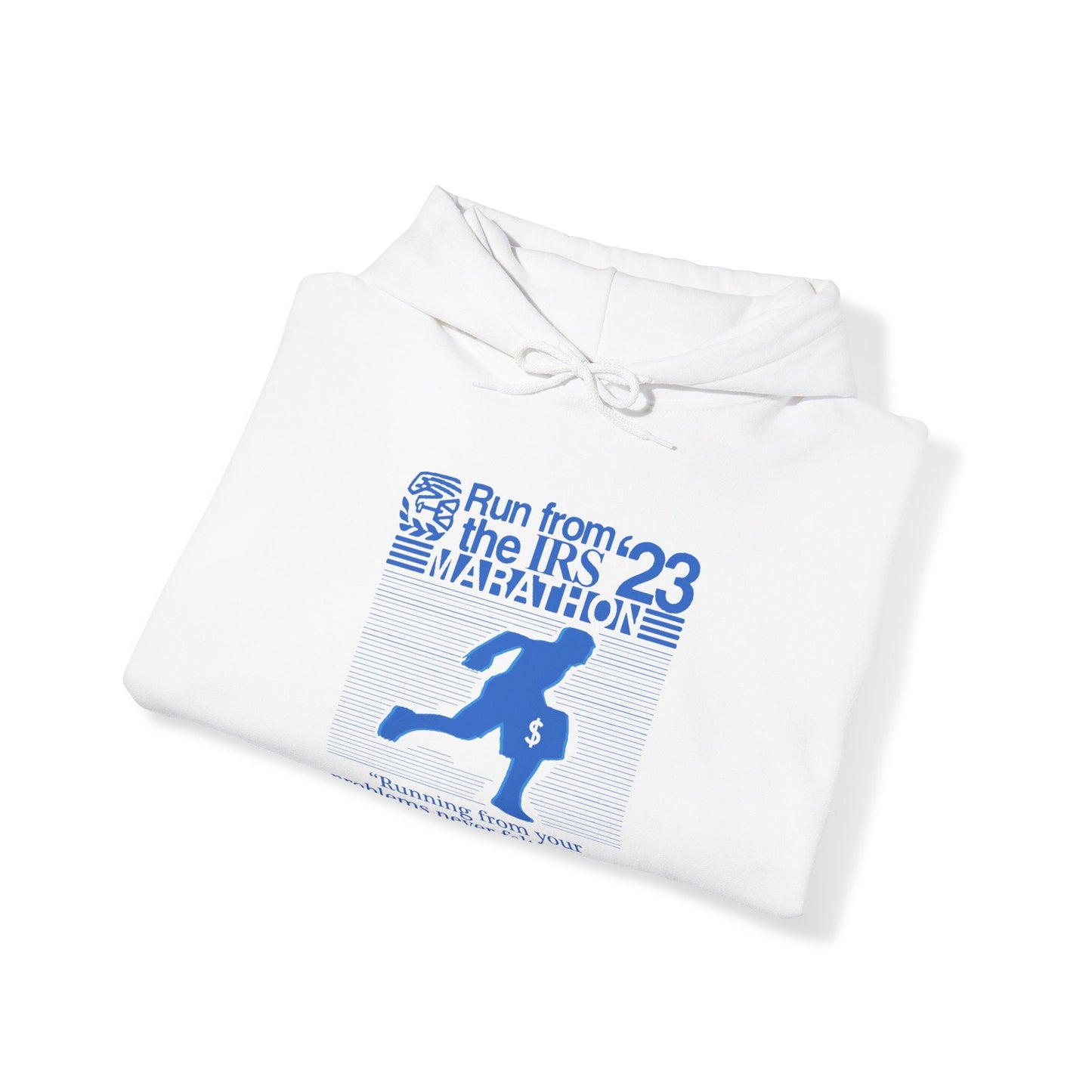 Run From The IRS Hoodie - clothing by TeeHivey.com (Image 2)