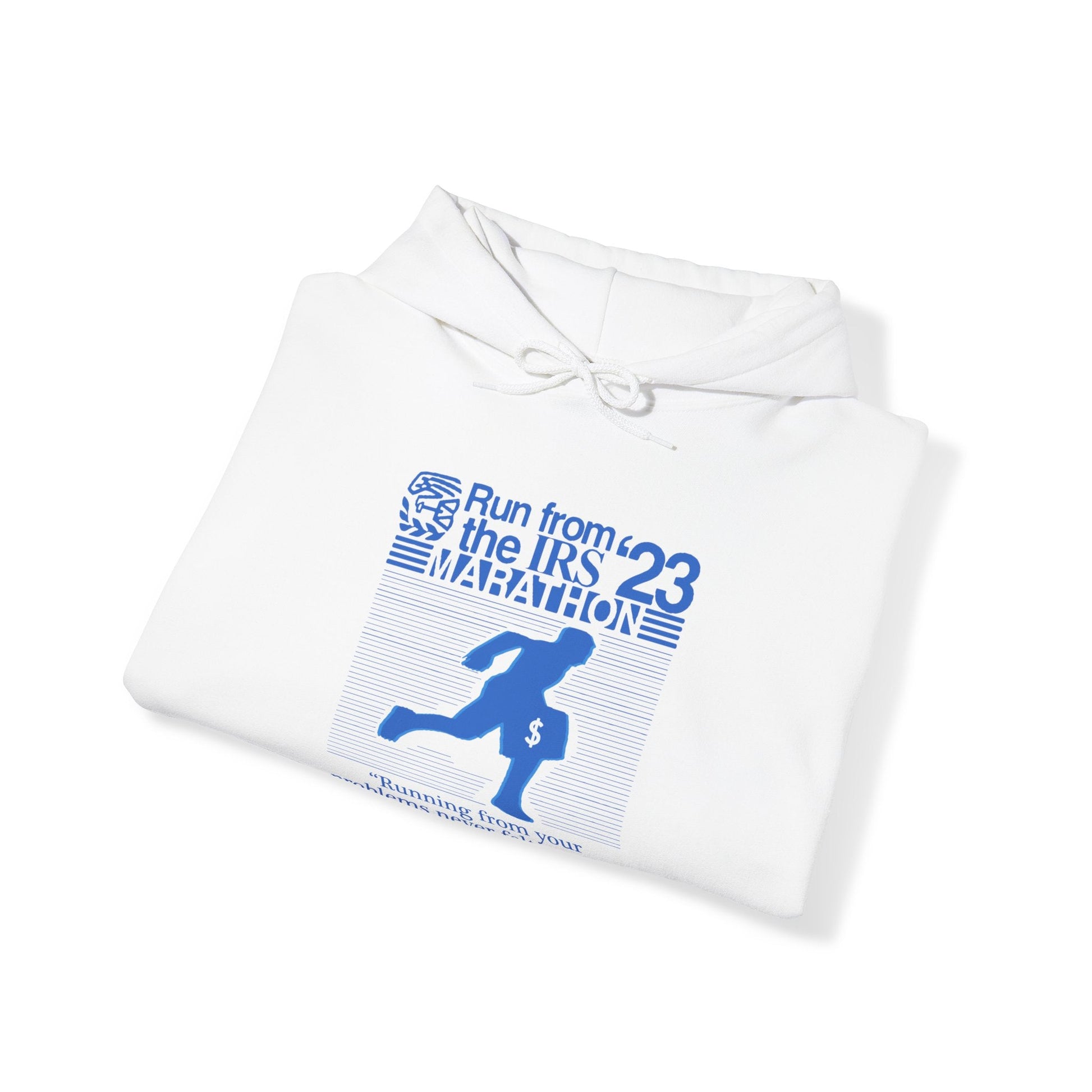 Run From The IRS Hoodie - clothing by TeeHivey.com (Image 2)