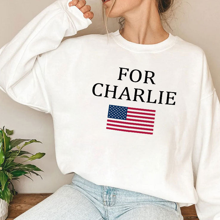 For Charlie Kirk T Shirt