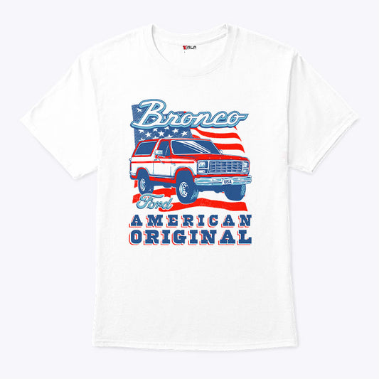 Ford Bronco American Original T Shirt