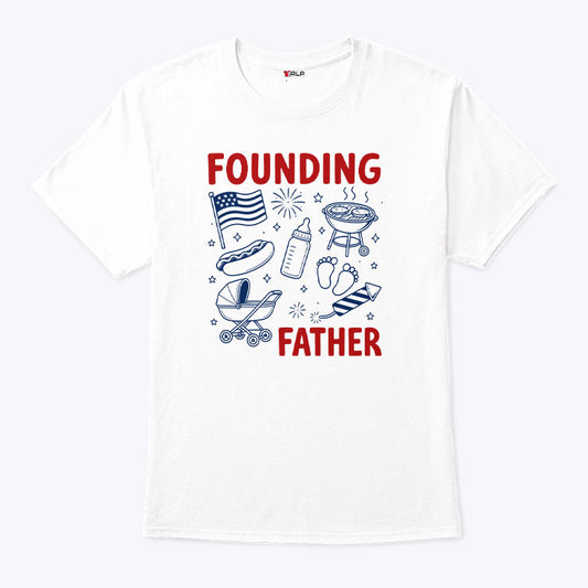 Founding Father 4th Of July Couple T Shirt