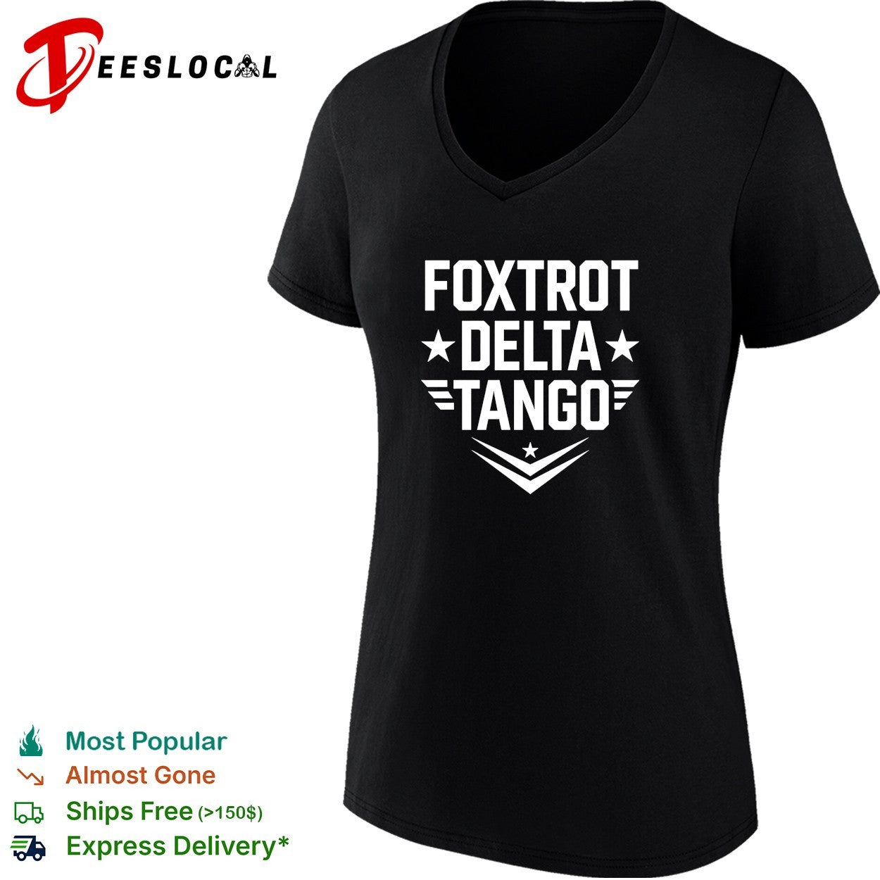 Foxtrot Delta Tango logo shirt