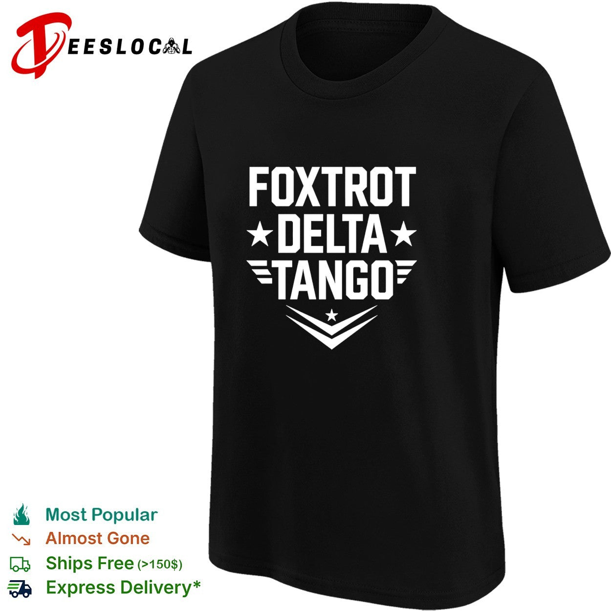 Foxtrot Delta Tango logo shirt