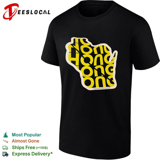 Francesca Hong Wisconsin State Map shirt
