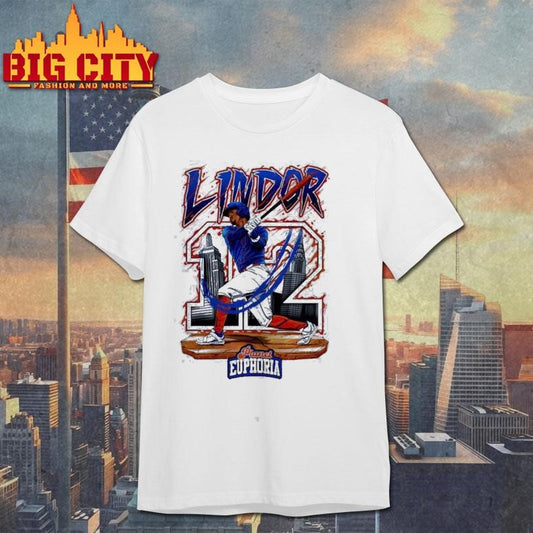 Francisco Lindor New York Mets Hand Drawn Artwork Shirt