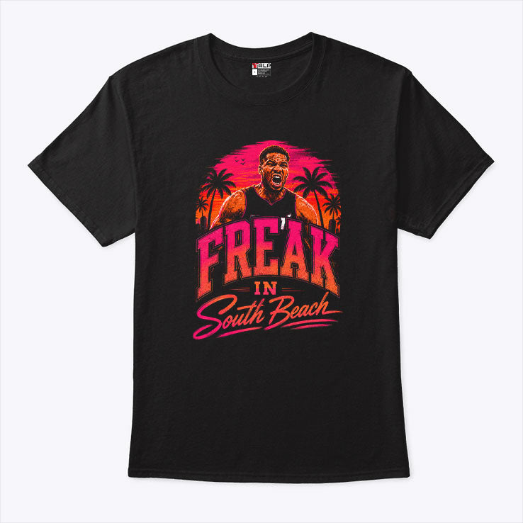 Giannis Freak In South Beach T Shirt