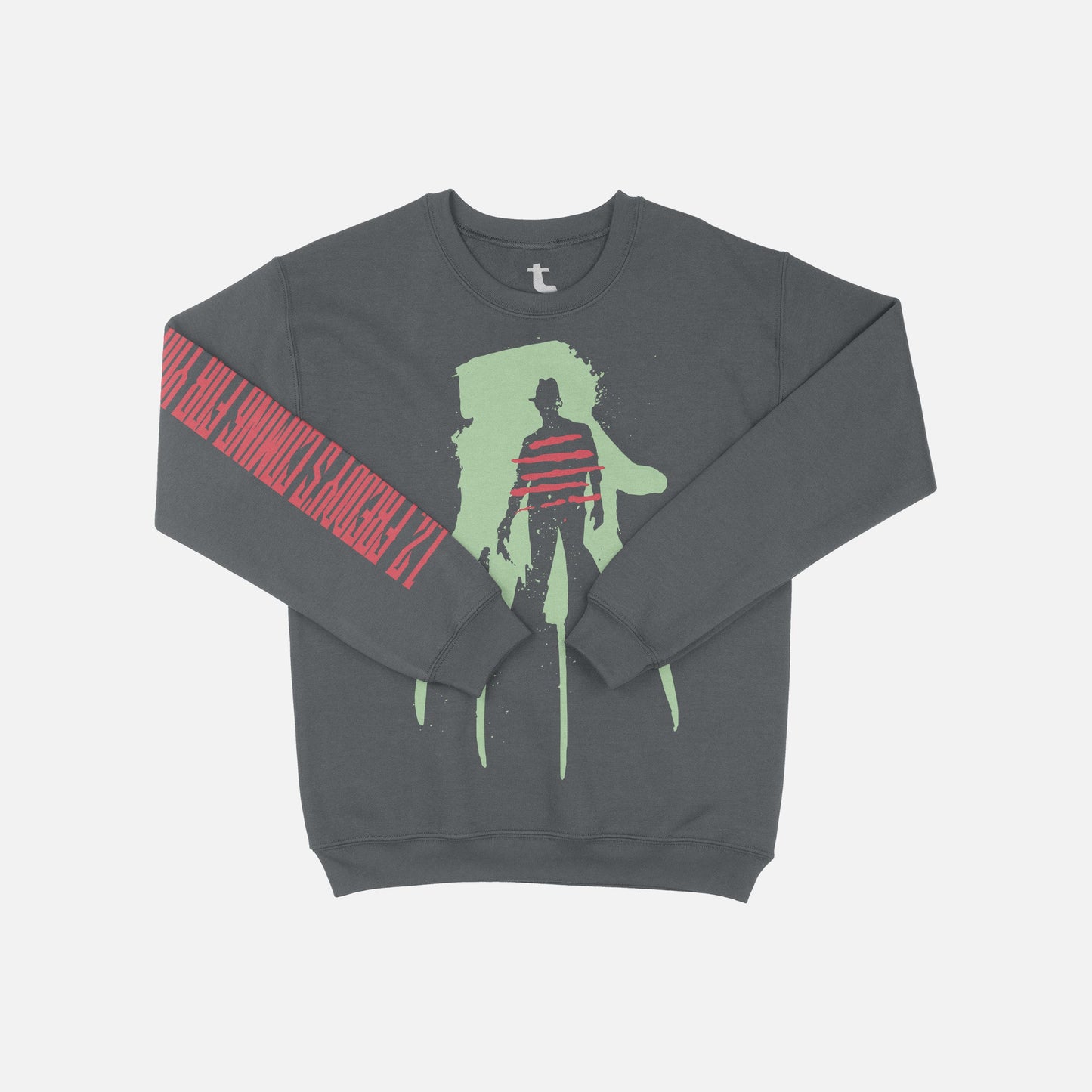 1 2 Freddy's Coming for You Horror Movie Sweatshirt