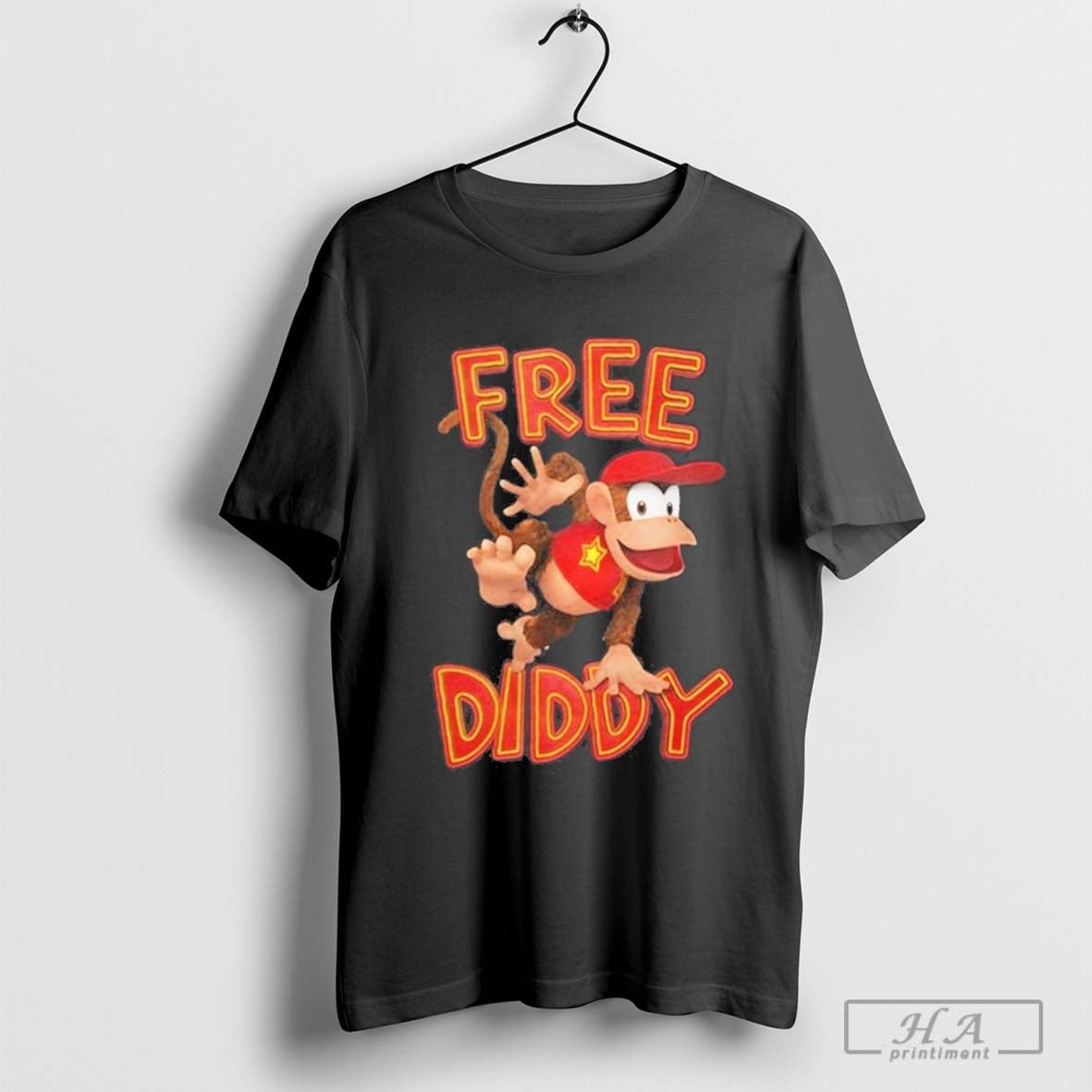 Free Diddy Kong 2024 - clothing by TeeHivey.com