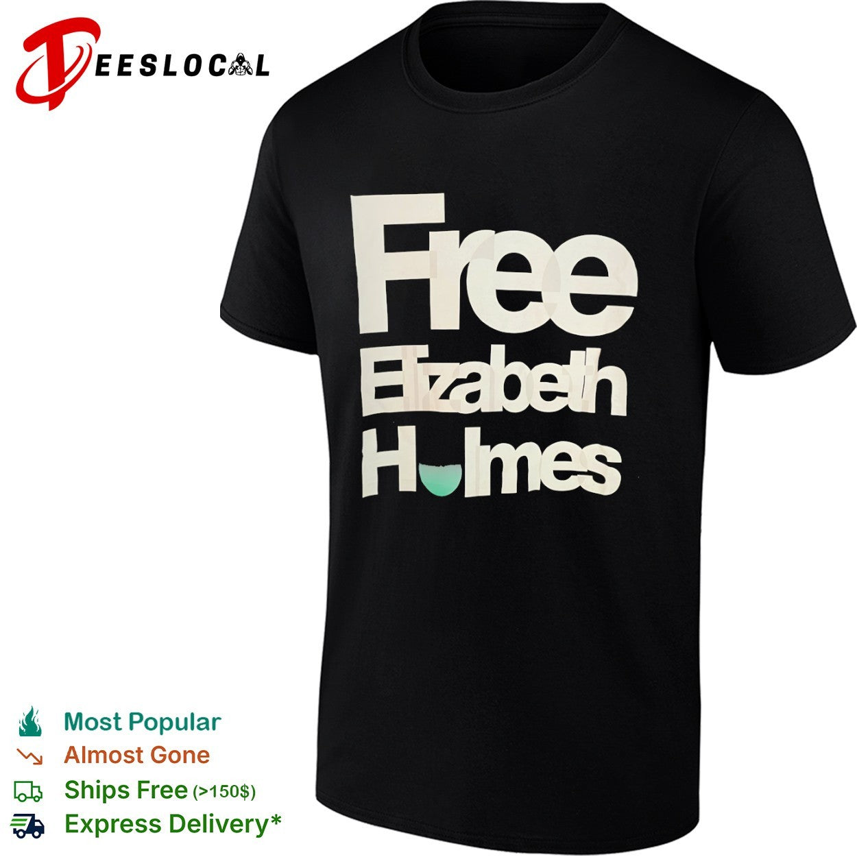 Free Elizabeth Holmes shirt