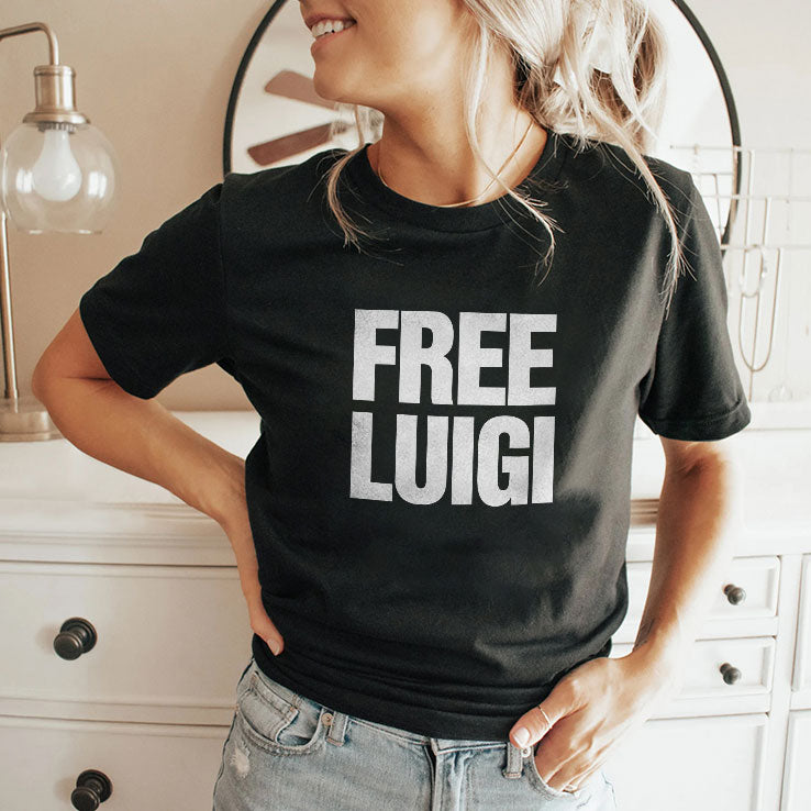 Free Luigi Mangione T Shirt