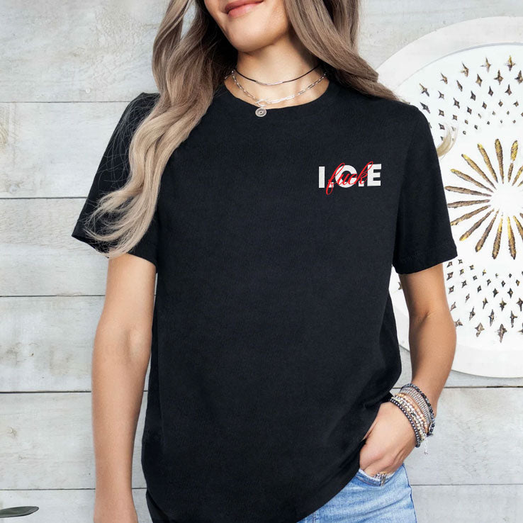 Fuck ICE Polka Dot Dress Baddie NYC Shirt
