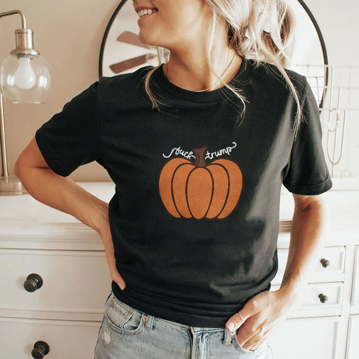 Fuck Trump Pumpkin Halloween T Shirt