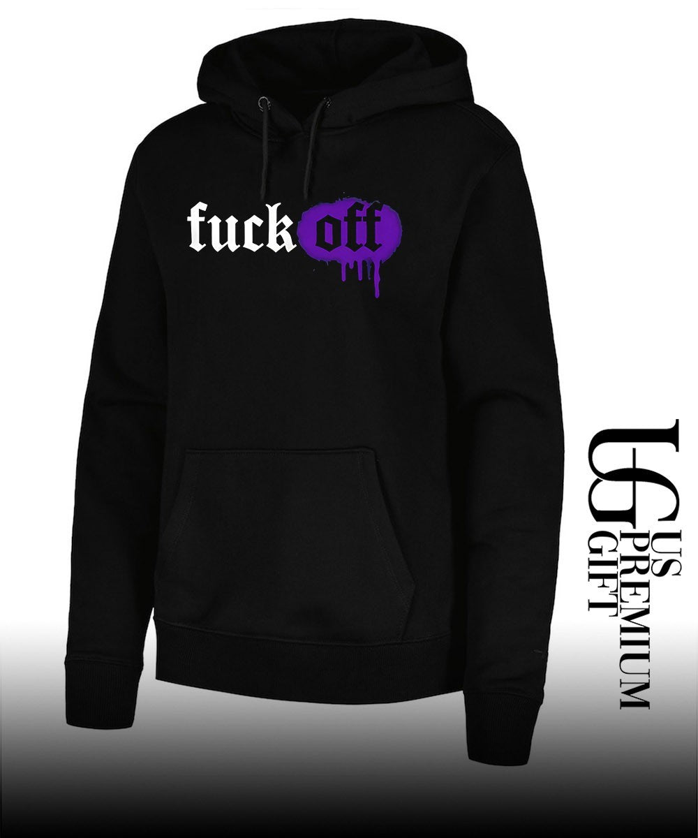 Fuck off dripping paint aesthetic shirt