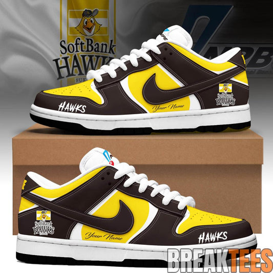 Fukuoka SoftBank Hawks Custom Dunk Low Sneakers
