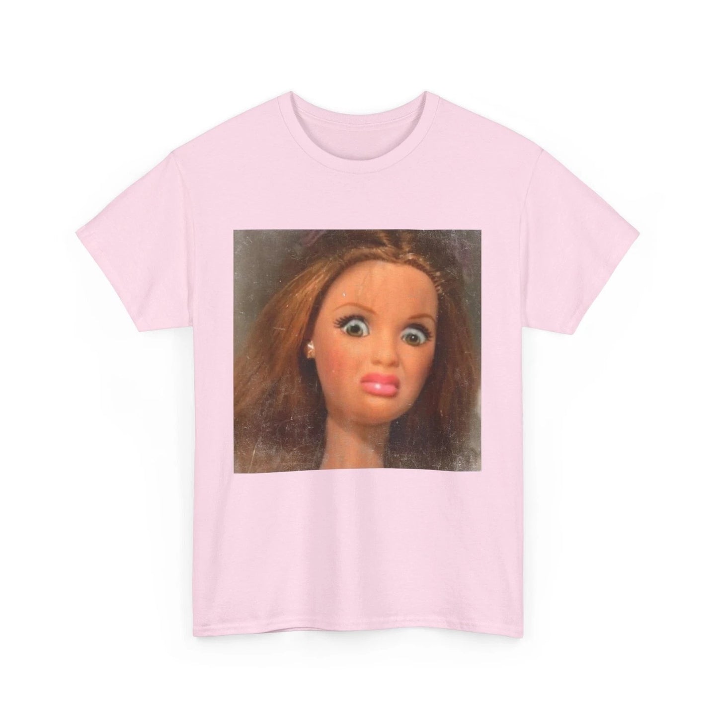 Funny Disgusting Doll face Meme T-Shirt