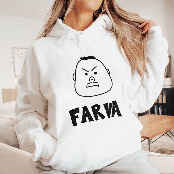 Funny Farva Bachelor Party Drawing Cartoon Big Head T Shirt