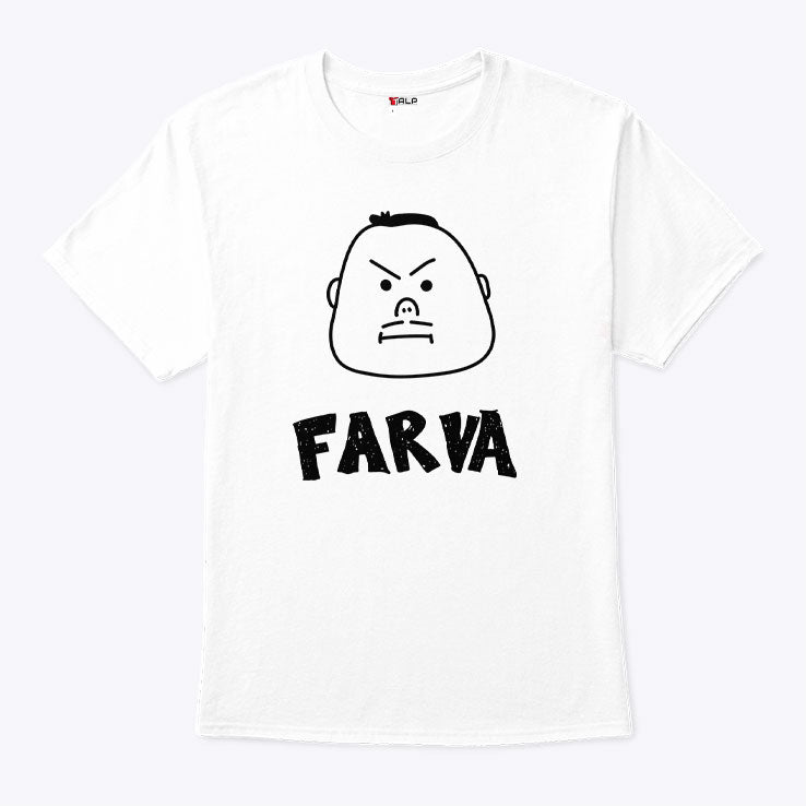 Funny Farva Bachelor Party Drawing Cartoon Big Head T Shirt