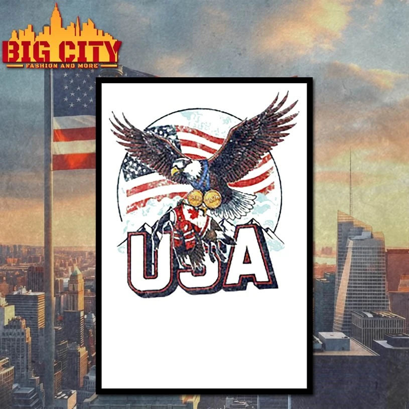 Funny USA Ice Hockey Eagle USA Champions 2026 T-shirt