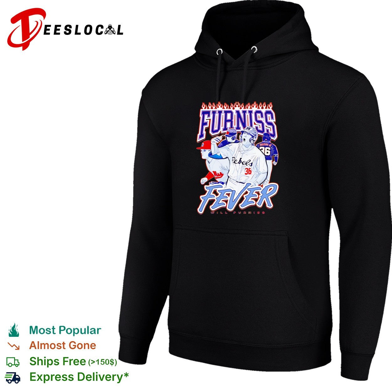 Furniss Fever Ole Miss Rebels Will Furniss vintage shirt