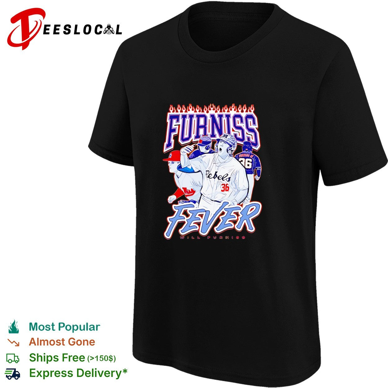 Furniss Fever Ole Miss Rebels Will Furniss vintage shirt