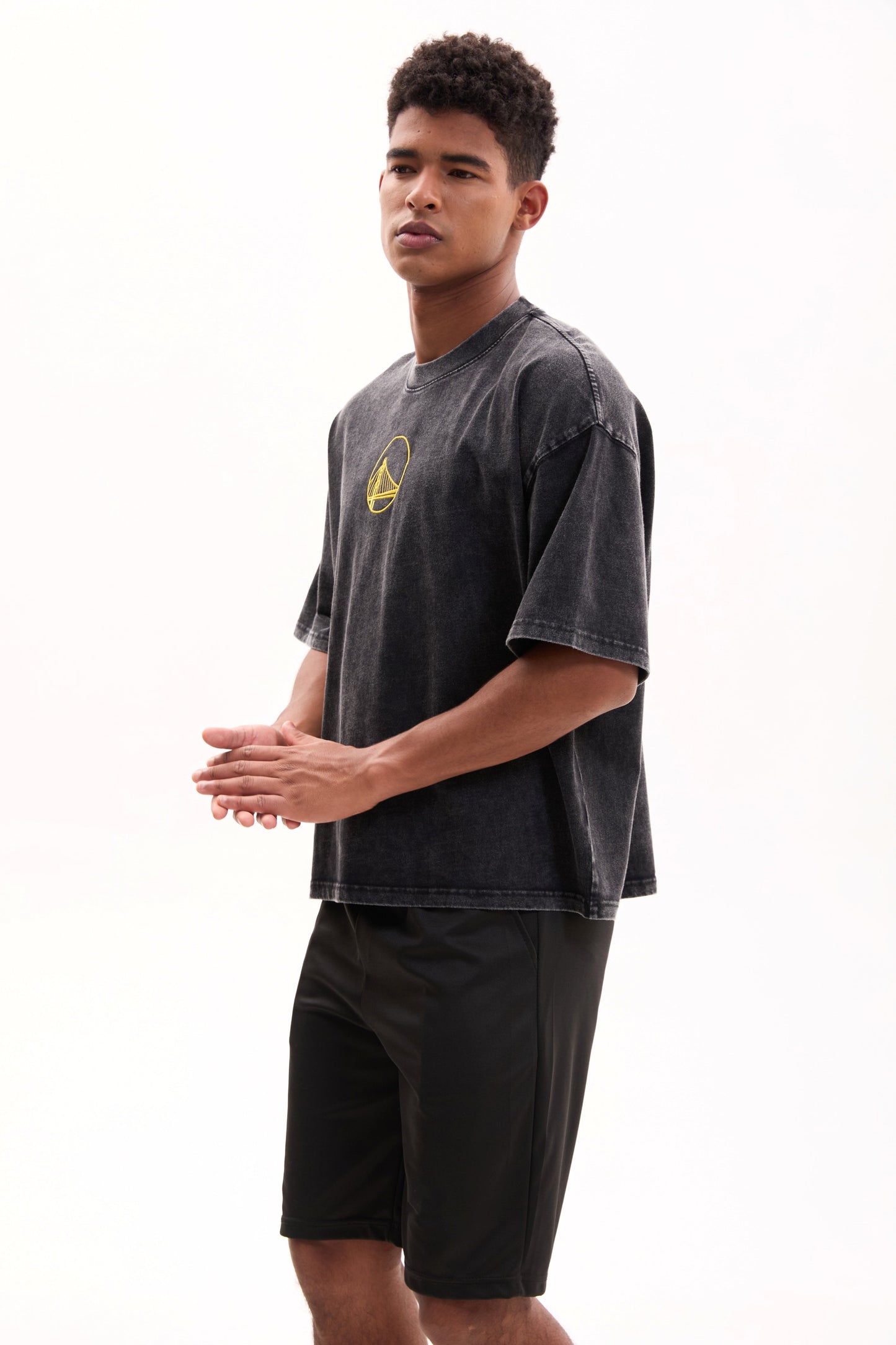 GOLDEN STATE CROPPED TEE