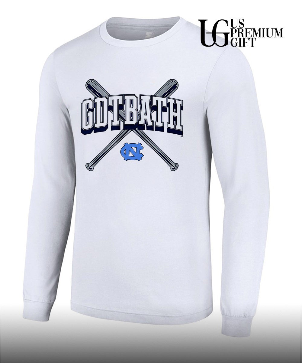 GDTBATH North Carolina Tar Heels Baseball shirt