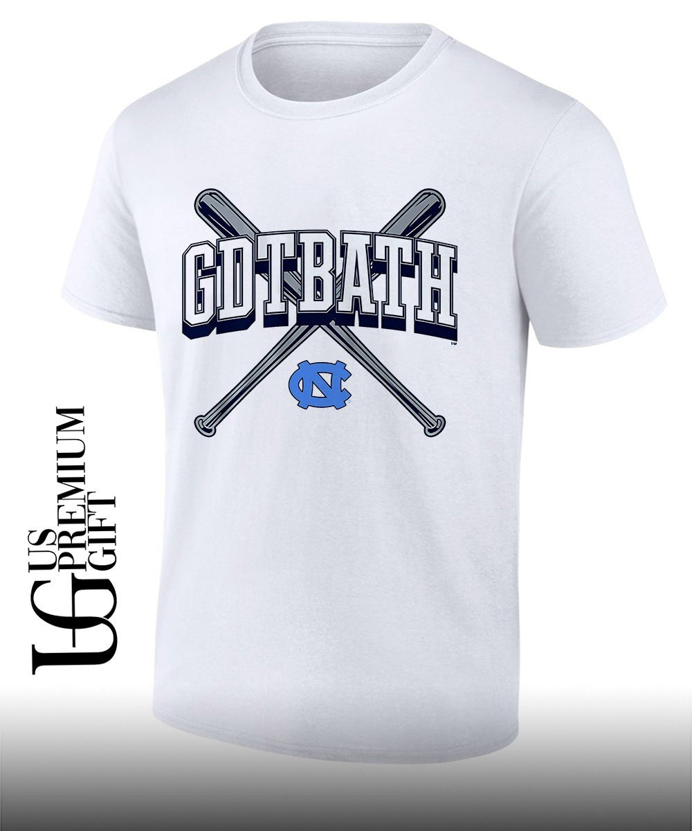 GDTBATH North Carolina Tar Heels Baseball shirt