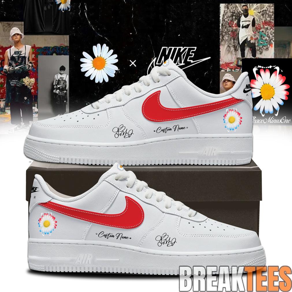 G-Dragon’s PEACEMINUSONE Special Air Force 1 Shoes – Custom