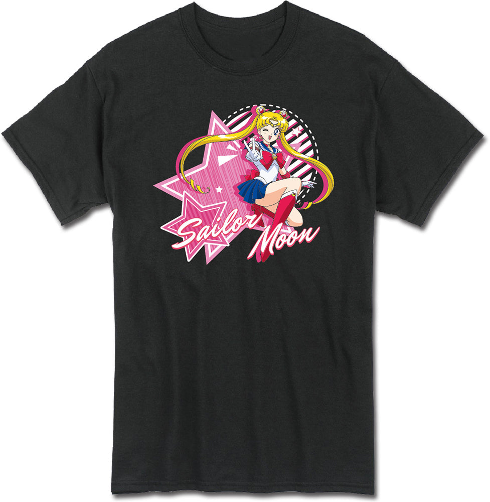 Sailor Moon - Sailor Moon With Star Adult Men T-Shirt - clothing by TeeHivey.com