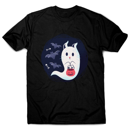 Ghost cat - men's funny premium t-shirt