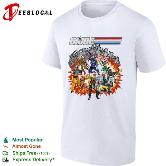 GI Joe A Real American Hero Action Force 80s Cartoon Nostalgia Retro shirt