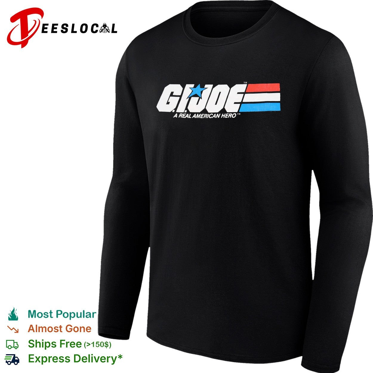 GI Joe a real American hero logo shirt