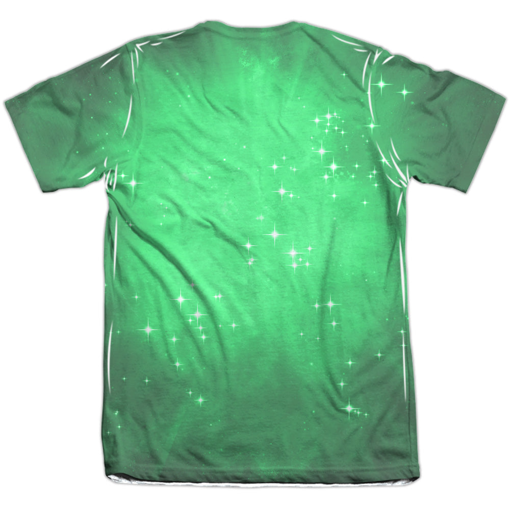 Green Lantern Symbol Green Energy Sublimation Allover Print Adult T-Shirt