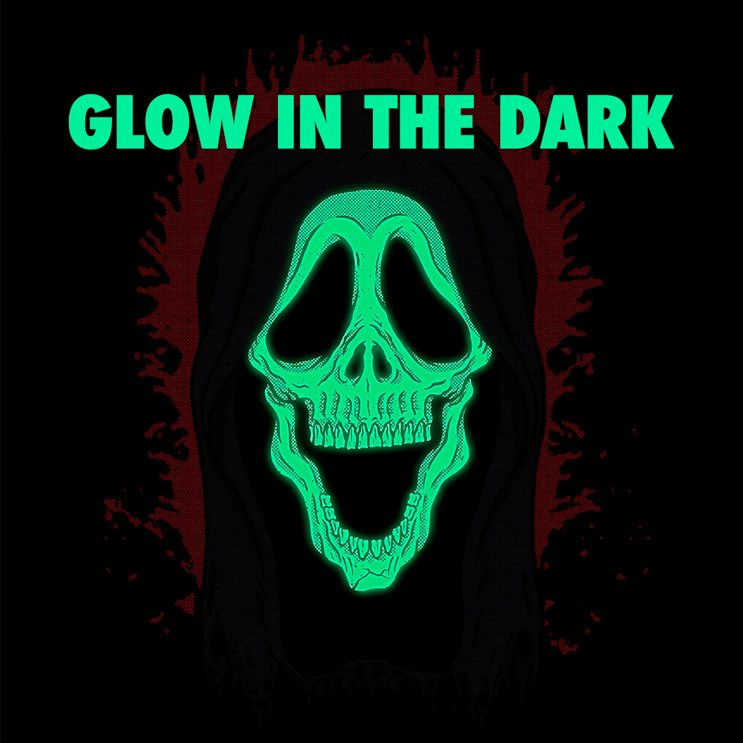 GHOST FACE: SKELE-FACE - T-SHIRT (GLOW IN THE DARK)