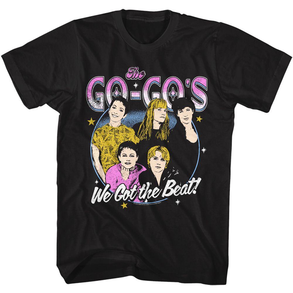 The Gogos - We Got The Beat 2 - Short Sleeve - Adult - T-Shirt - clothing by TeeHivey.com