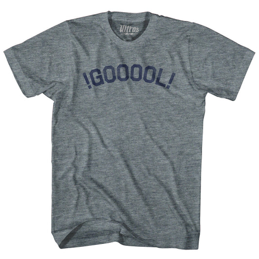 !GOOOOL! Soccer Womens Tri-Blend Junior Cut T-Shirt