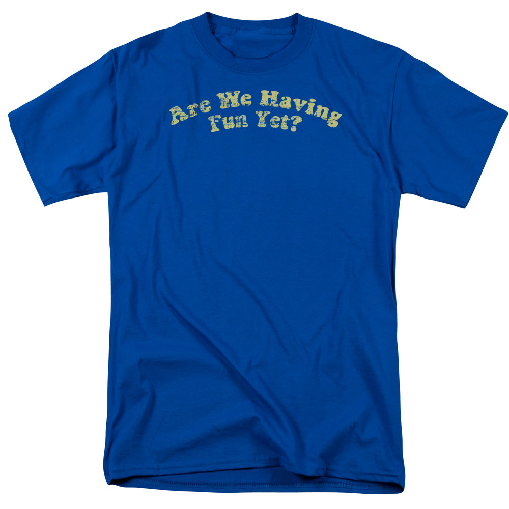 Are We Having Fun? Mens T Shirt Royal Blue - clothing by TeeHivey.com