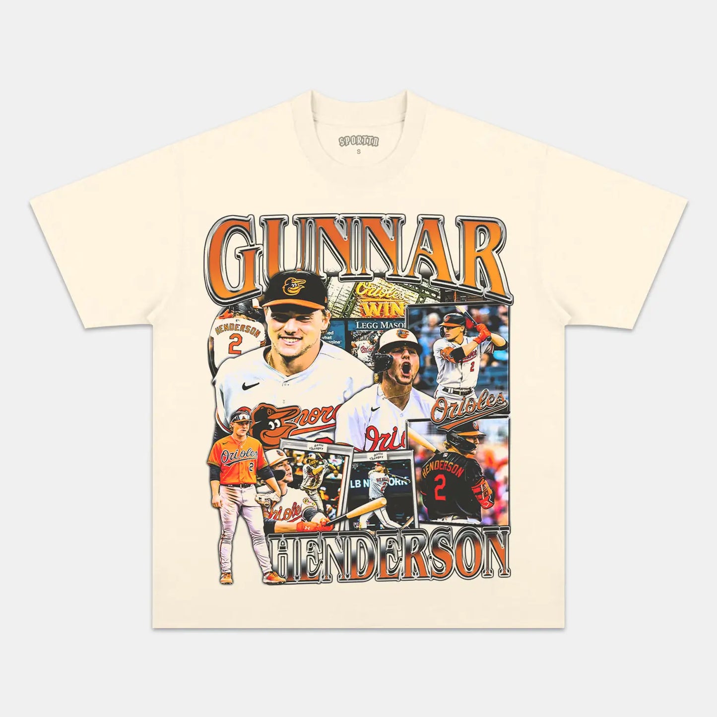 GUNNAR HENDERSON TEE Style002 - clothing by TeeHivey.com (Image 4)