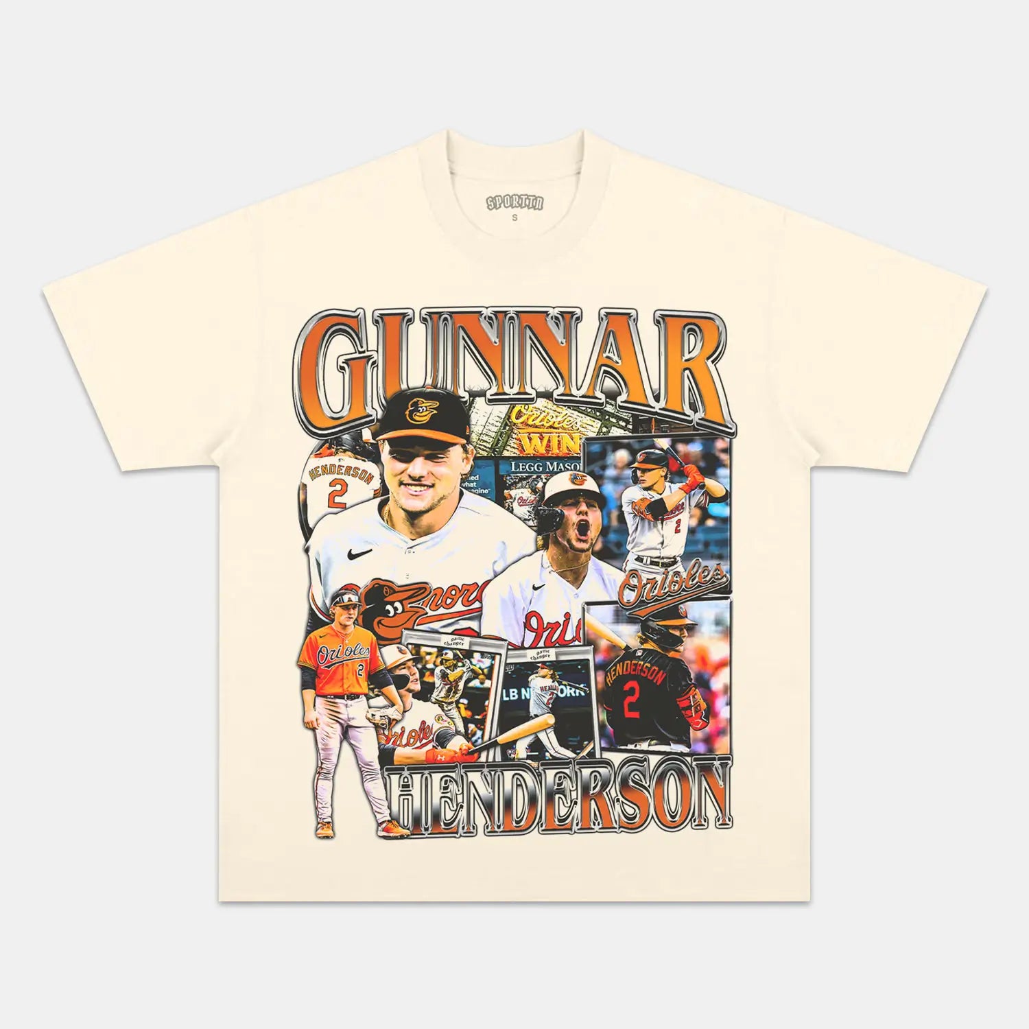 GUNNAR HENDERSON TEE Style002 - clothing by TeeHivey.com (Image 4)