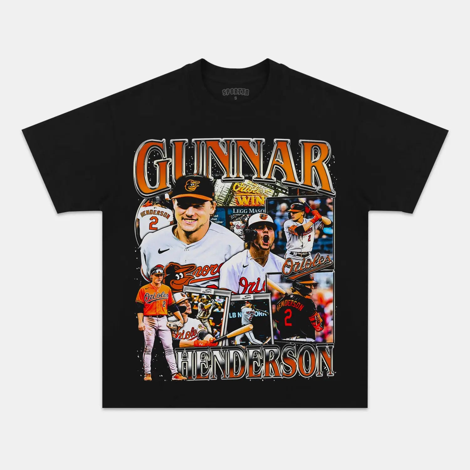 GUNNAR HENDERSON TEE Style002 - clothing by TeeHivey.com (Image 5)