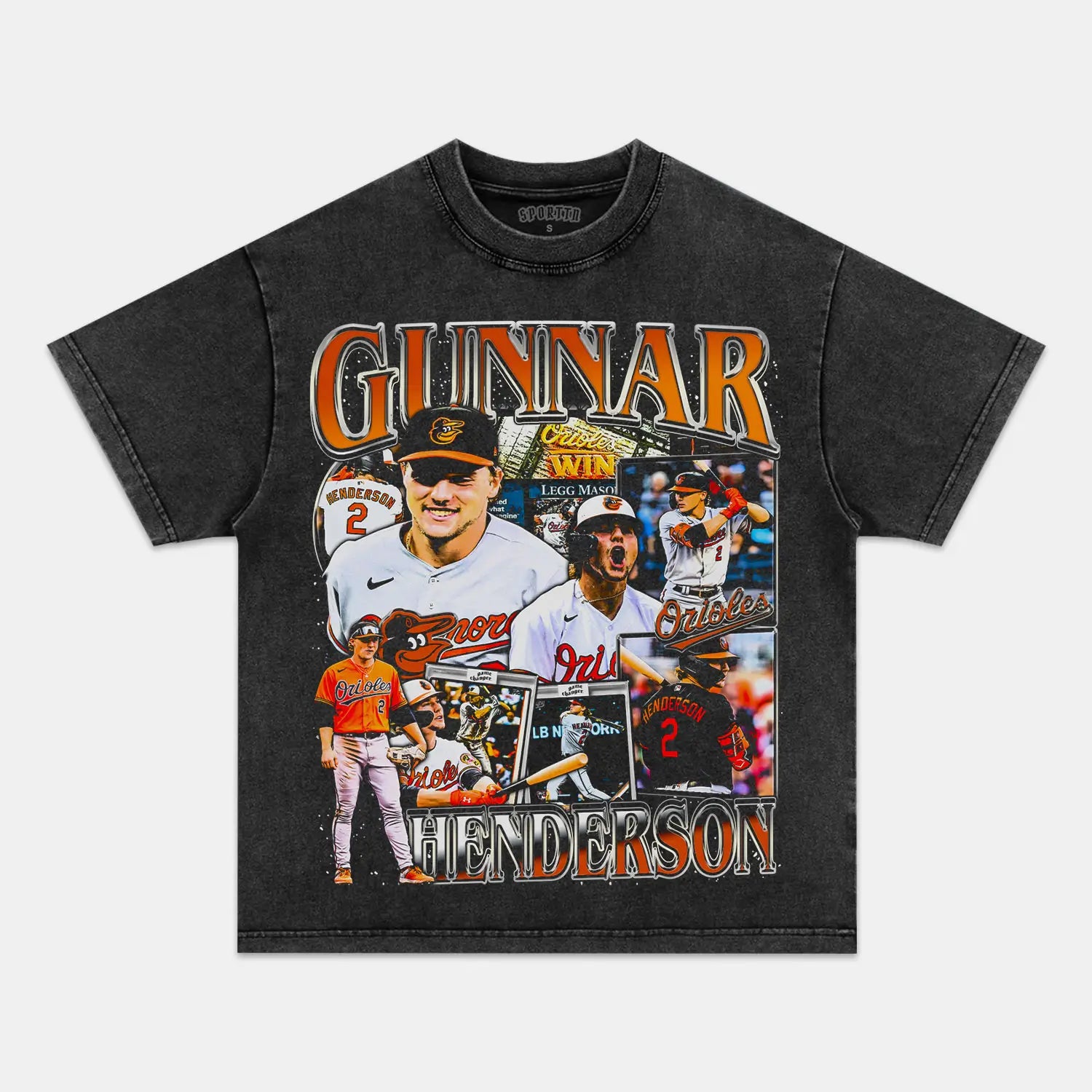 GUNNAR HENDERSON TEE Style002 - clothing by TeeHivey.com (Image 1)