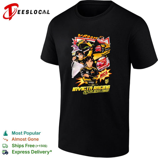 Gabriel Bortoleto Invicta Racing Vroom RC1 Formula 2 shirt
