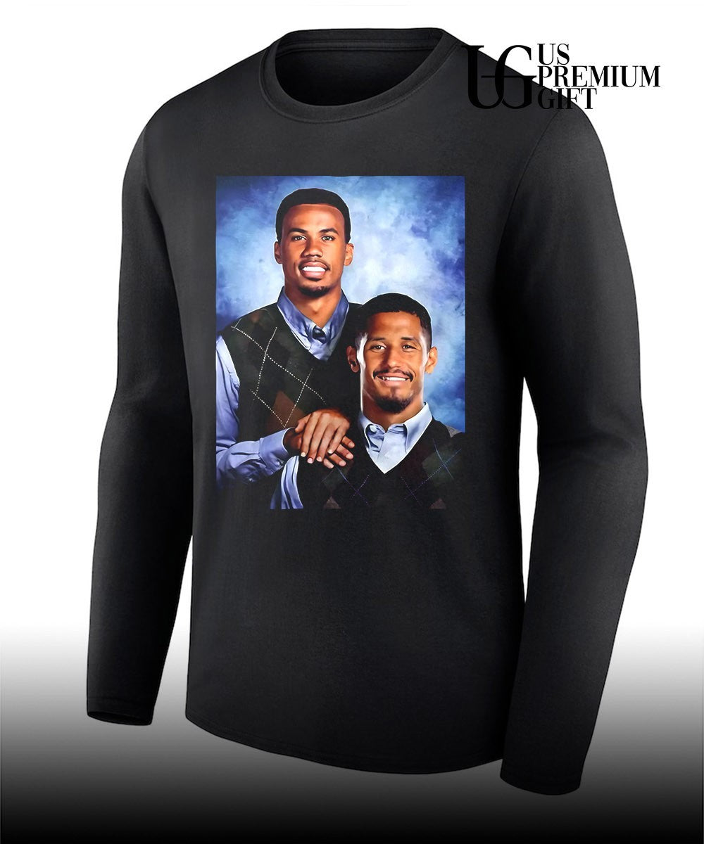 Gabriel Magalhaes and William Saliba Arsenal FC best friend Step Brothers shirt