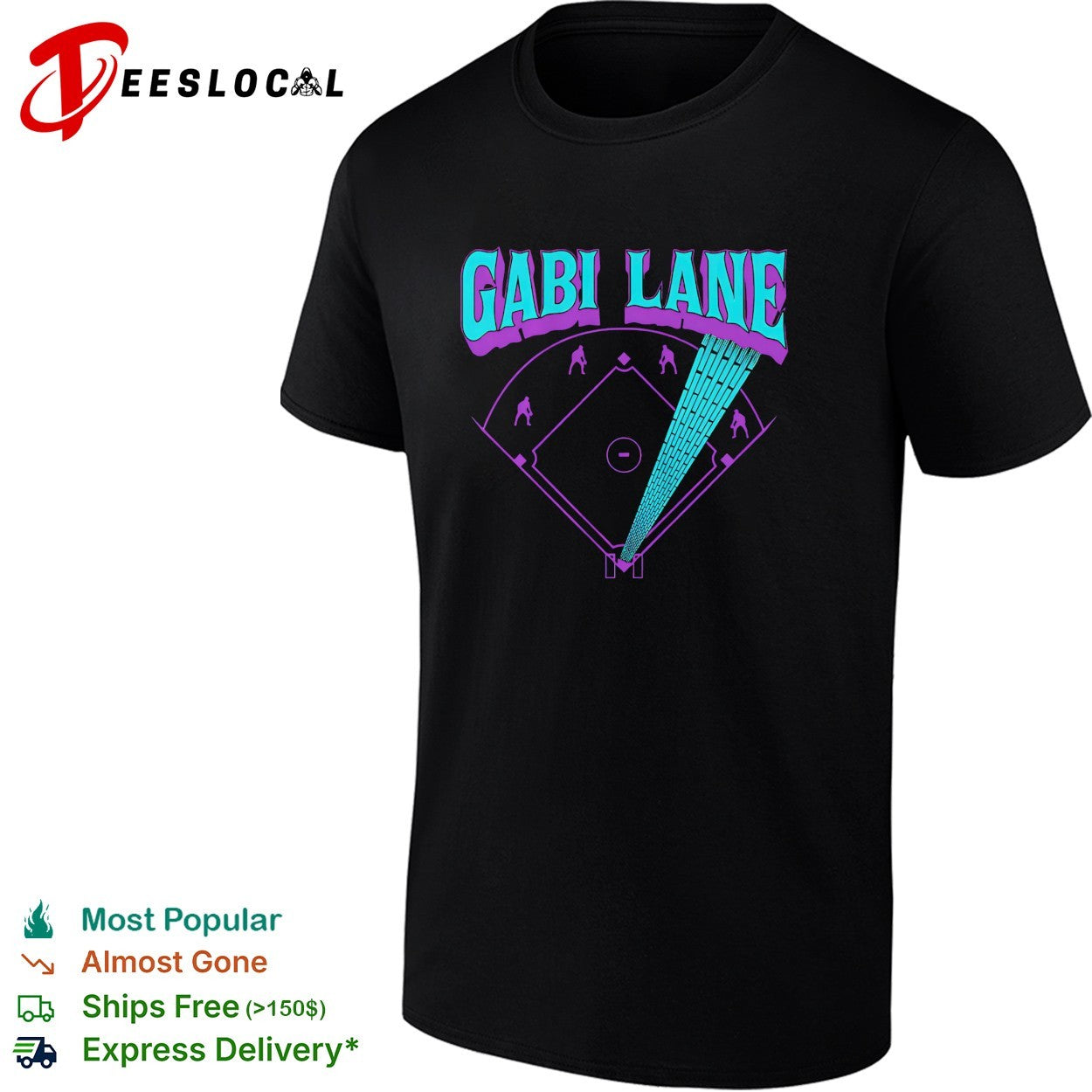 Gabriel Moreno Arizona Diamondbacks baseball Gabi Lane shirt