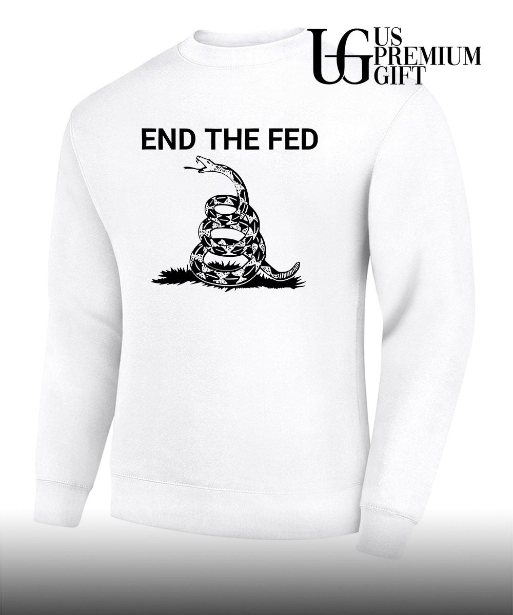 Gadsden Flag Snake End The Fed shirt