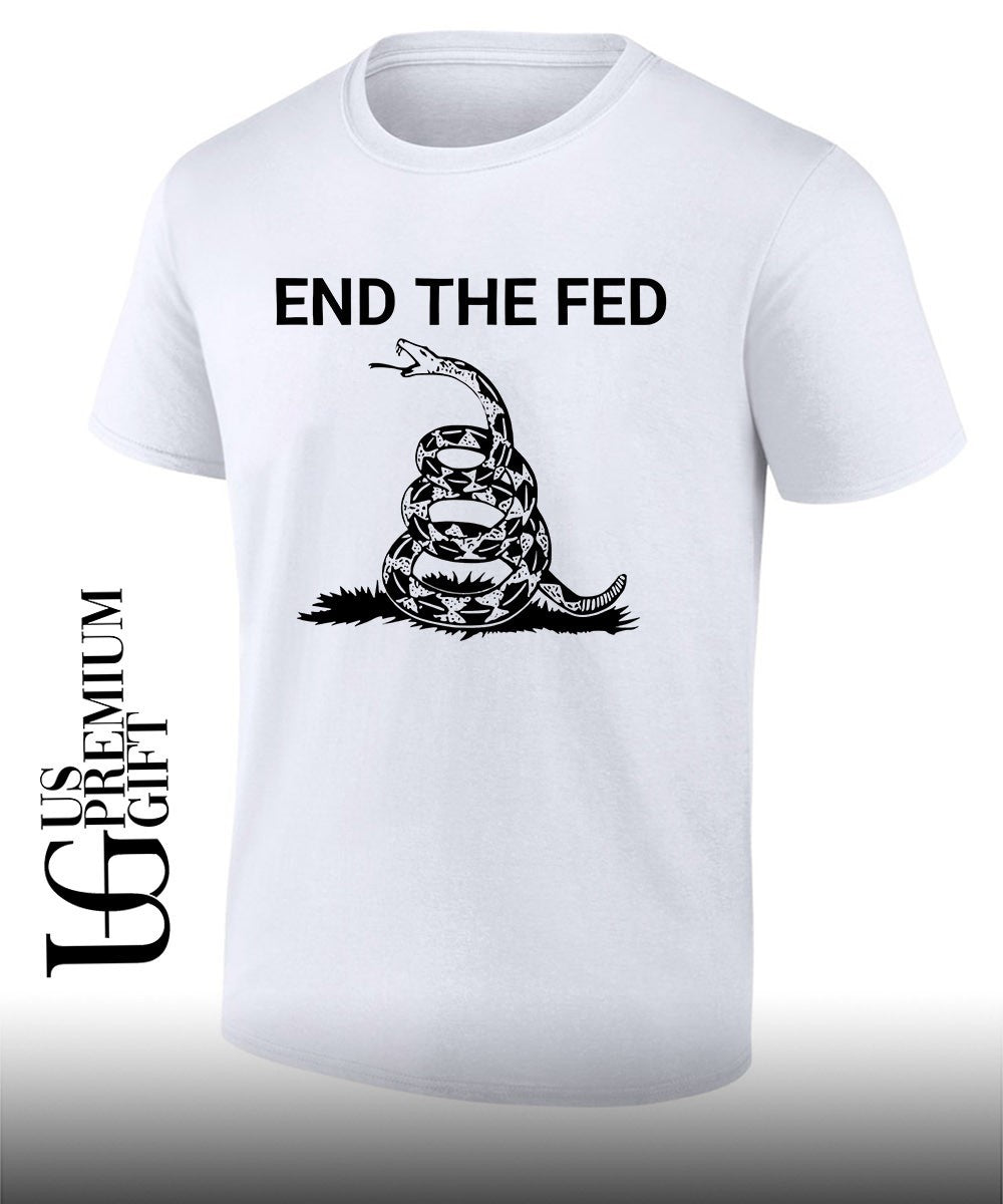Gadsden Flag Snake End The Fed shirt
