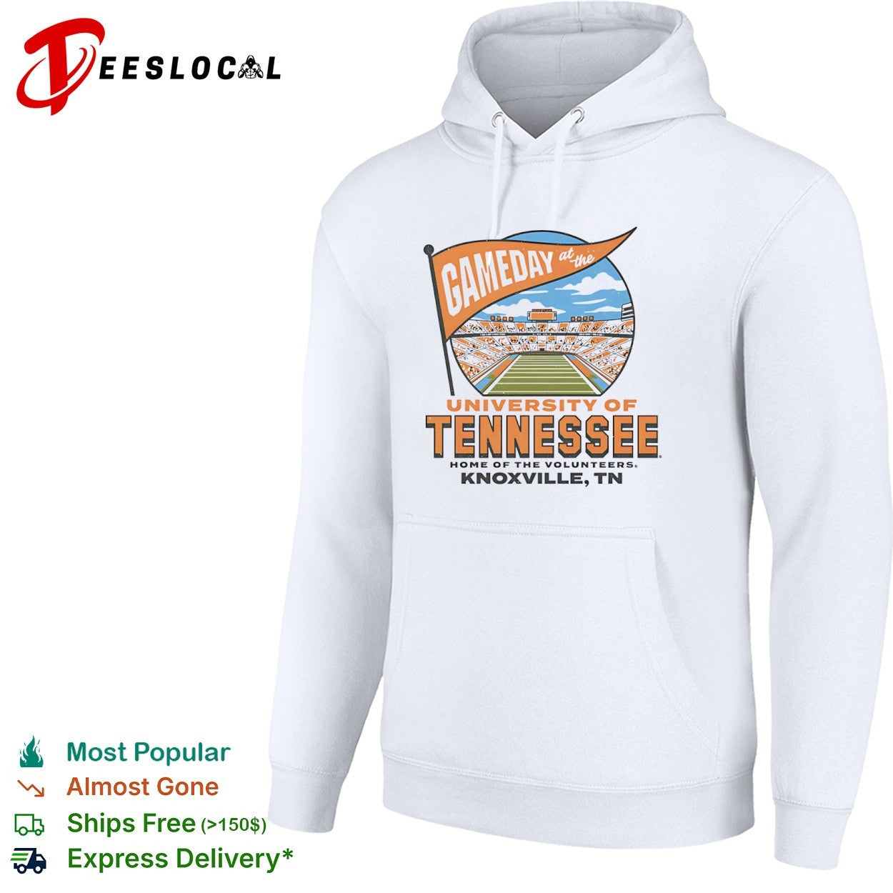 Gameday at the University of Tennessee Volunteers Knoxville TN shirt