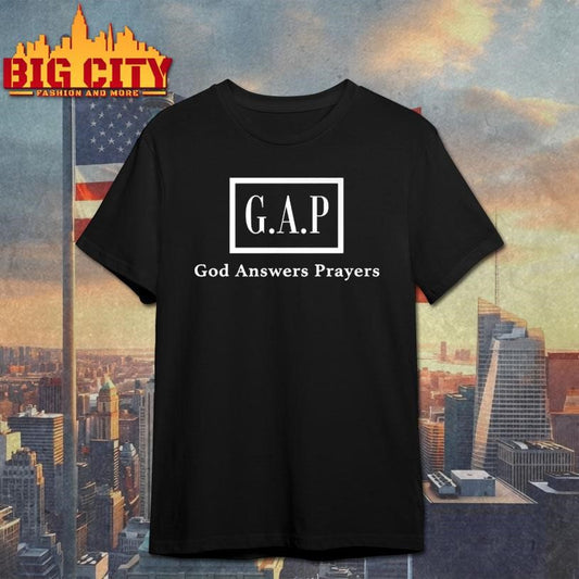 Gap God Answers Prayers Shirt